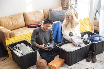 Storage Units at Store Your Bins - Pick up and Delivery - 141 Toryork Dr, North York, Toronto